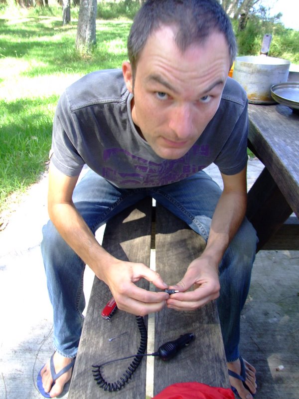 David having a fixing/modifying moment